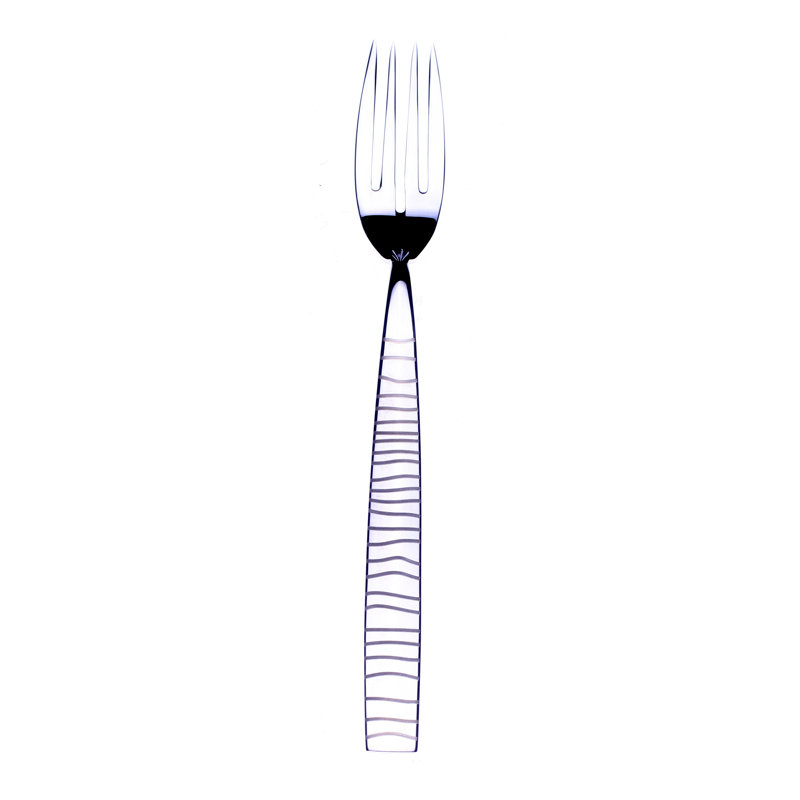 Tigre Table Fish Fork - 24 Pieces, Silver