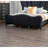 Glam Beautiful Black Fabric 1Pc Queen Size Bed Padded Channel Headboard Bedroom Furniture-1841868395-1841868392