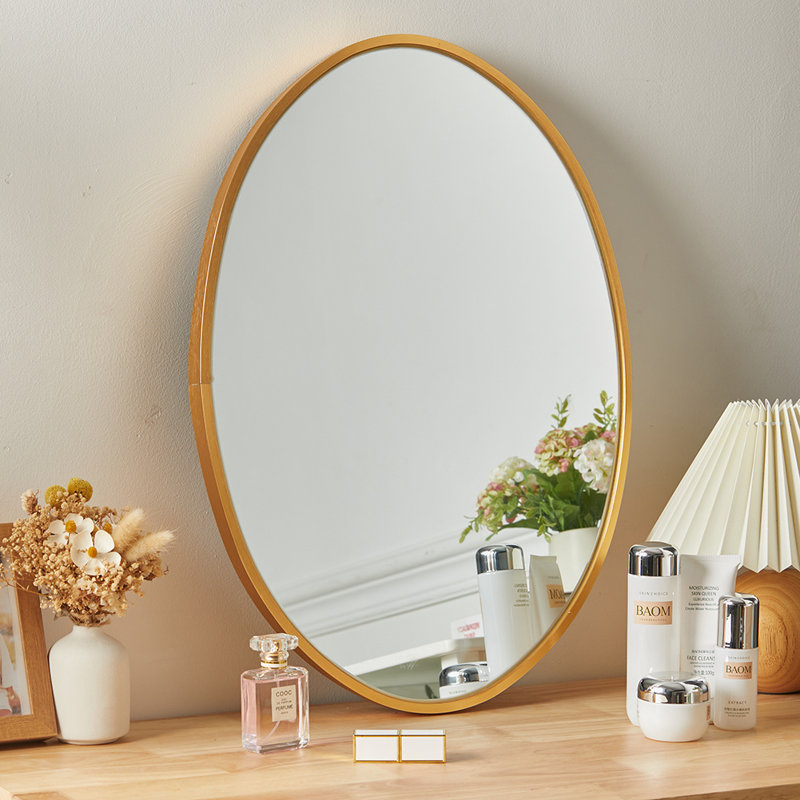 Bedi Metal Oval Floor Mirror