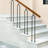 U-Shaped Stair Balusters With Adjustable Top Bracket-121479387