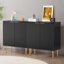 Rishaw 28.5" W Fluted 2-Door Accent Cabinet with Adjustable Interior Shelves-240623314-211688401