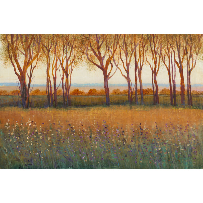 «Glow in the Af après-midi I» par Timothy O 'Toole - peinture sur toile tendue, H 32 po x l 48 po x P 1,25 po