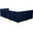 Enson Velvet L-Shaped Sectional Reversible-276259338