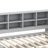 Wooden Daybed With Two Storage Drawers, 12-Storage Cabinet, LED Lights & Charging Station-1556519913