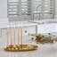 Oval Metal Candle Centrepiece-1033337287
