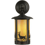 Rustic Lodge 1 - Light Outdoor Wall Lantern