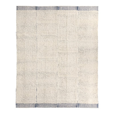 Jaipur Living Mazie HRG01 Handwoven Moroccan Ivory/Blue Area Rug (8'X10')