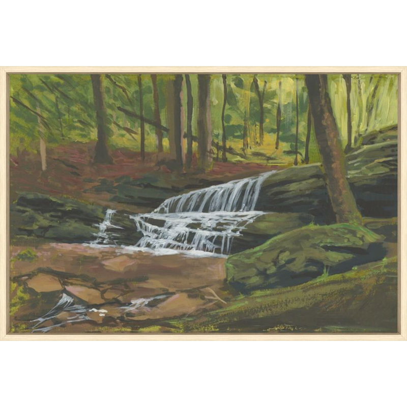 Petite Falls Print by Sam Nash, 41.75" H x 61.75" W