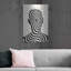 Ivy Bronx «Striped Man» par Andreas Magnusson, art mural en métal-595159398