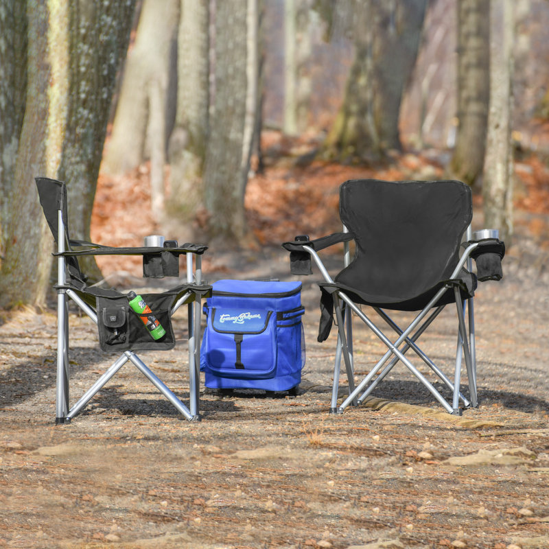 Rio Brands Camp Go Heavy-Duty Folding Quad Outdoor Camping Chair