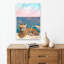 Cool Tiger With Sunglasses Abstract Modern Contemporary Cat Tiger Summer Landscape Wall Art Print-1167009179
