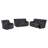 LIAM BLACK GLIDER RECLINER