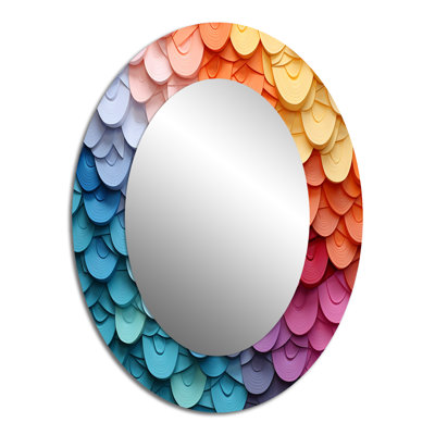 Opt Opt Harmonious Spectrum II - Miroir mural multicolore