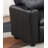 Carisa 23"W Black PU Leather Kids Recliner Chair With Cupholder-1813863226