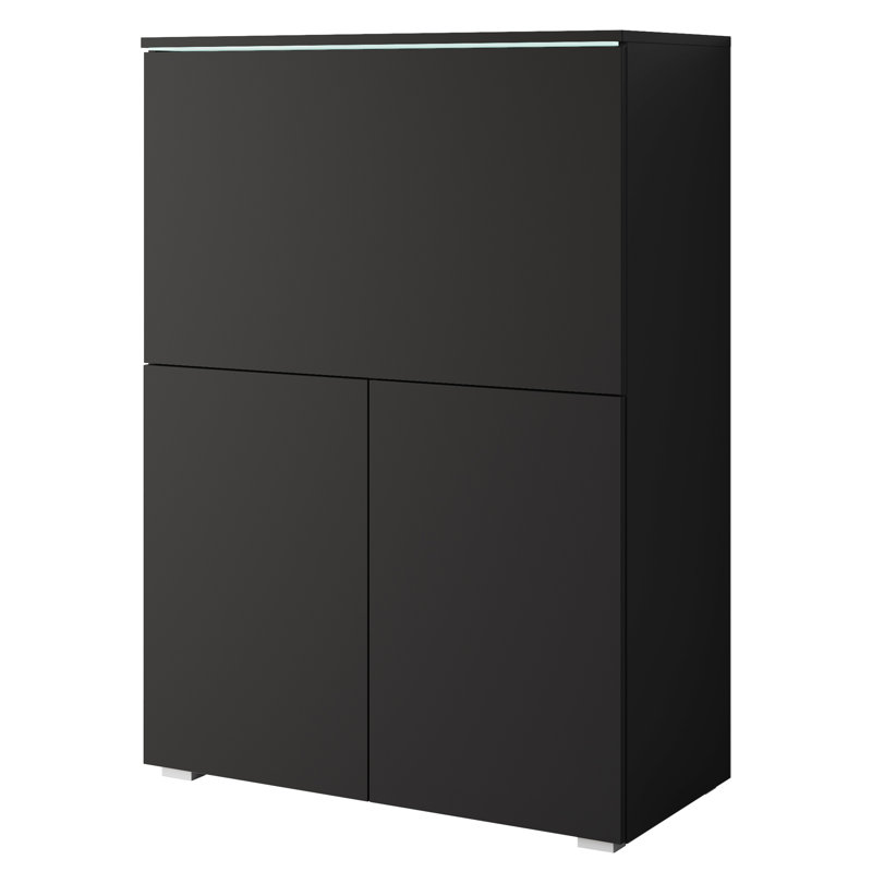 Teije Storage Cabinet, Black