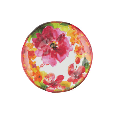 Enya Floral 6" Melamine Saucer