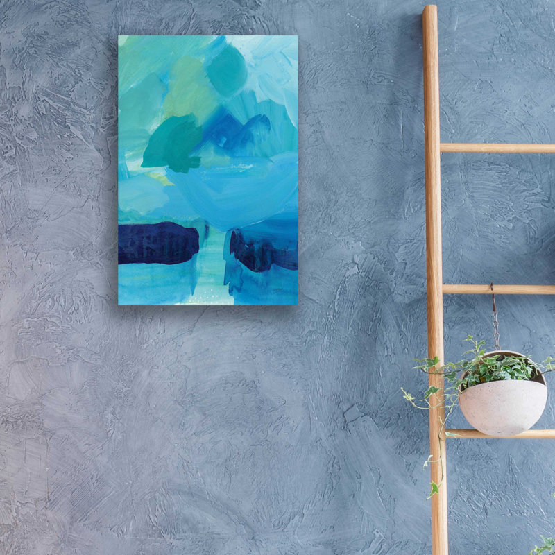«Seascape I» par Lynn Mack, H 24 po x l 16 po x P 0,2 po