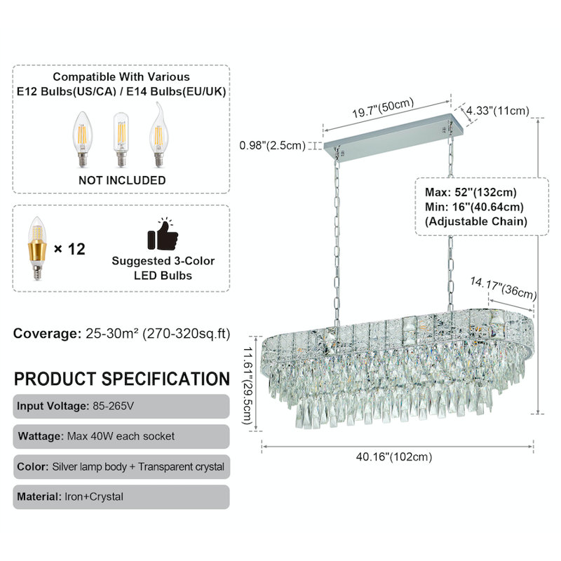 12 - Light Chandelier
