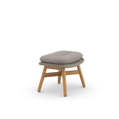 Mbrace Outdoor Teak Ottoman