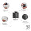 Distributeur de savon Brabantia Mindset-108649365