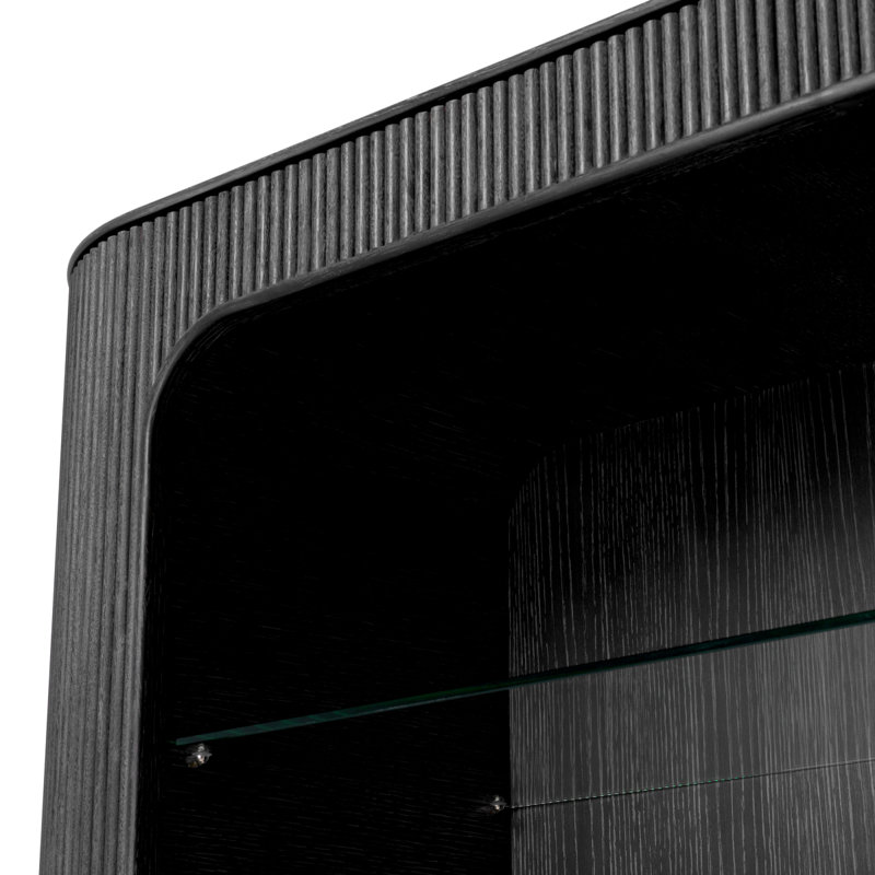 Cabinet Bogota, Charcoal Gray Oak