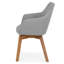 Pinto Upholstered Swivel Armchair