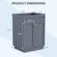 Meuble-lavabo simple 24 po sans lavabo Modern