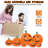 88" W LED Lighted Pumpkins Inflatable