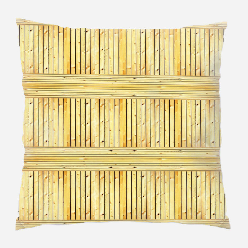 Striped Microsuede Reversible Throw Pillow