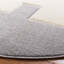Tapis gris à imprimé animalier Burgan-1421559918