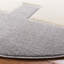 Tapis gris à imprimé animalier Burgan-1441274834