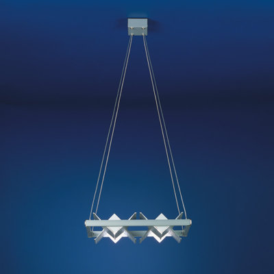 Loft 4-Light Kitchen Island Geometric Pendant