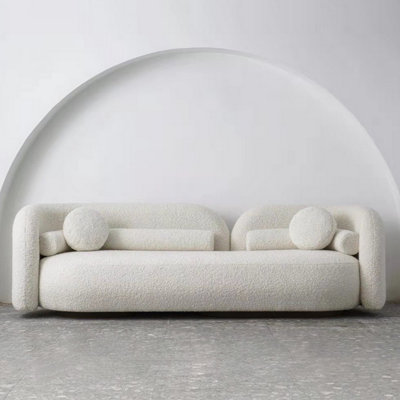 Creative Luxe Lambswool Straight Sofa