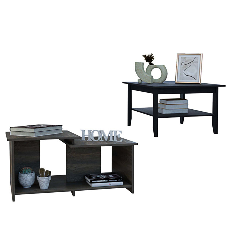 Ensemble de salon, table basse et table basse Houston