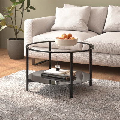 Ebern Designs Tea Table Tempered Glass