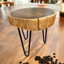 Destany End Table – Modern Accent Side Table for Living Room or Bedroom, Stylish Decorative Furniture for Small Spaces