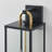 2-light Outdoor Wall Lantern With Clear Glass Shade-1232071209