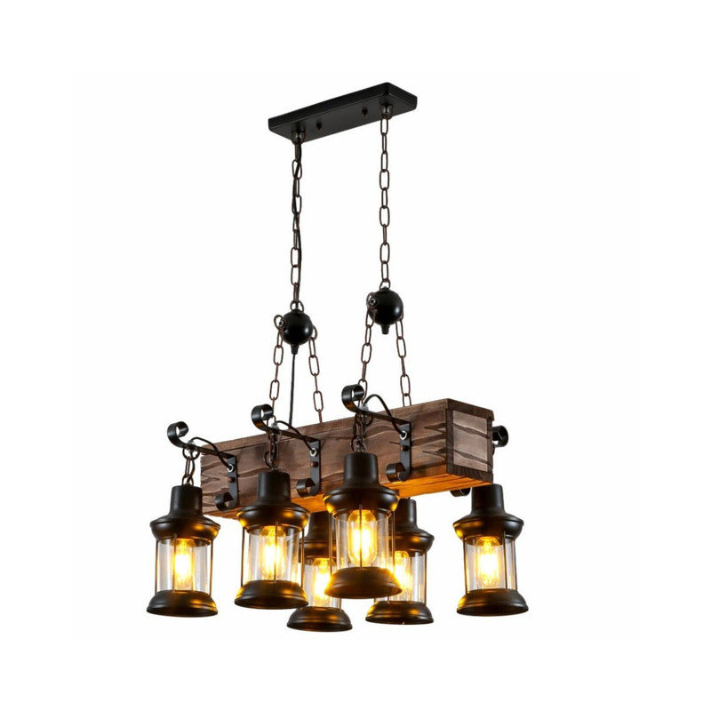 Briarcliffe 6 - Light Kitchen Island Chandelier