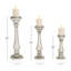 Glass Tabletop Candlestick