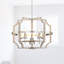 Lustre style chandelier à 5 lumières Phelps