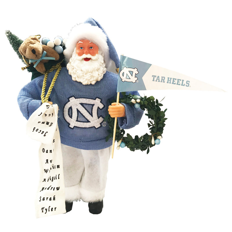 NCAA 12 "College Spirit Proud Santa, Tar Heels de la Caroline du Nord UNC