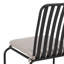 Raashida 42cm H Stacking Armchair in Black