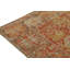 Distressed Homage Hand Knotted Wool Geometric Area Rug-1498734859