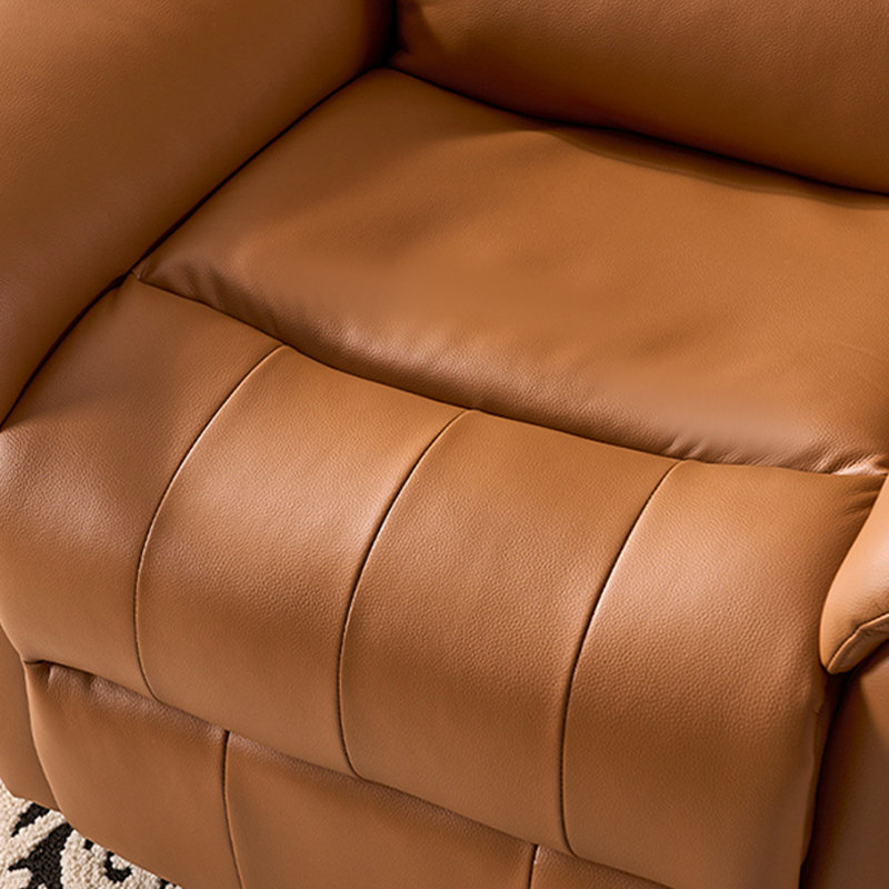 Fauteuil inclinable multifonctionnel en similicuir