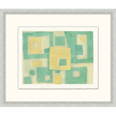 Stacks 1 - Peinture encadrée sur papier