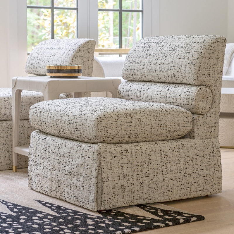 Bolster Slipper Chair-Truce-Kona