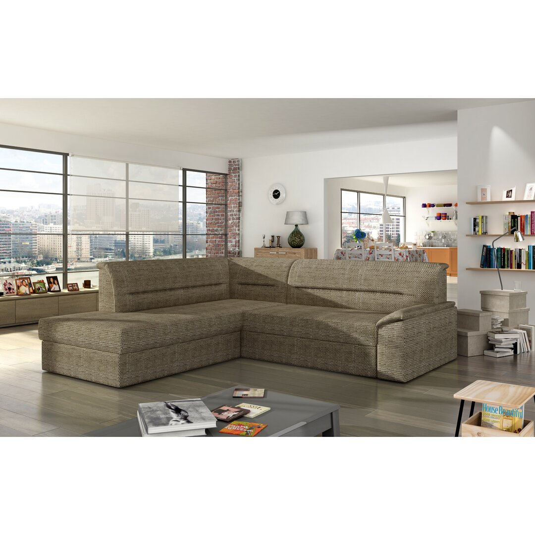 Ecksofa Gilkey mit Bettfunktion