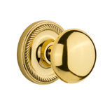 Rope Rosette with New York Door Knob