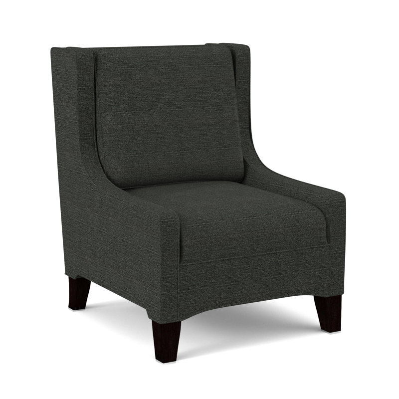 Fauteuil de chambre l 26 po Lucy, Poivre antique
