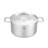 Fissler® Pure Collection Stainless Steel 9-Piece Cookware Set with Metal Lids